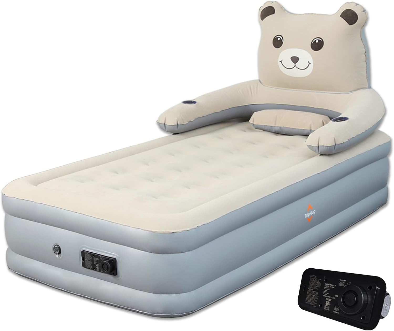 Air Mattress with Headboard, 16