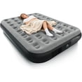 thumbnail image 1 of Full Air Mattress with Built in Pump,10IN Air Bed with 3 Mins Self-Inflation/Deflation,Blow up Mattress for Camping, Home & Guest ,450lb, Gray, 1 of 7