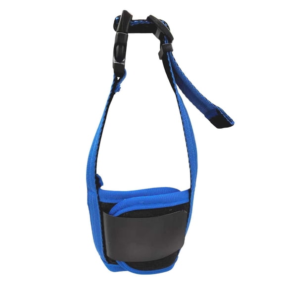 Air Mesh Dog Muzzle for Medium and Large Breeds Adjustable Reflective No Chew Control Strap Pet Training Supplies