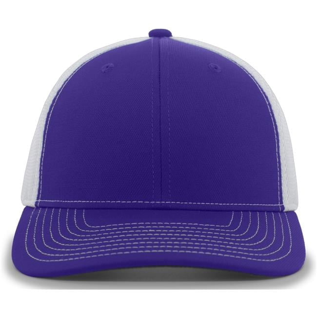 Air Mesh Sideline Cap, Purple & White - One Size