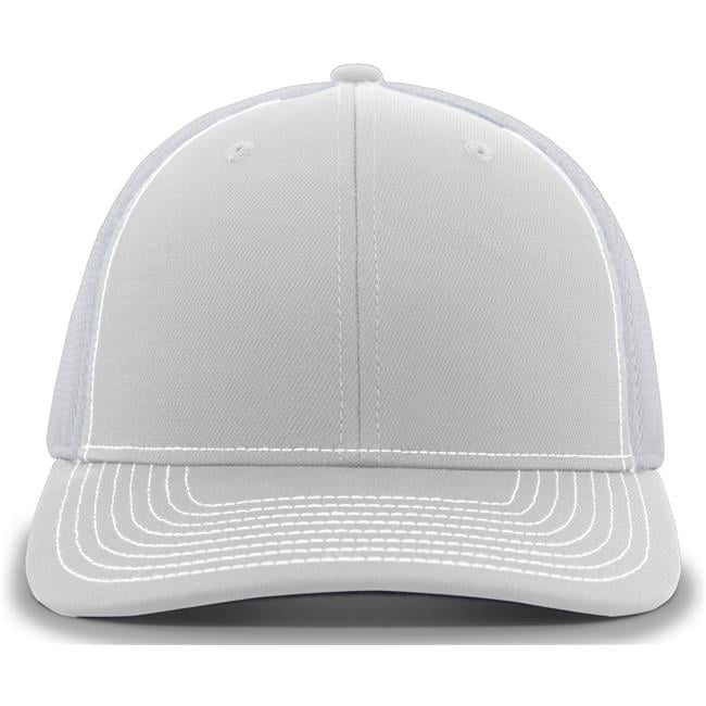 Air Mesh Sideline Cap, Silver & White - One Size