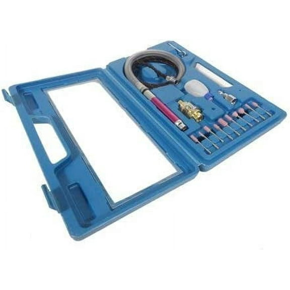 Air Micro Flex Shaft Die Grinder (17 Piece Kit)