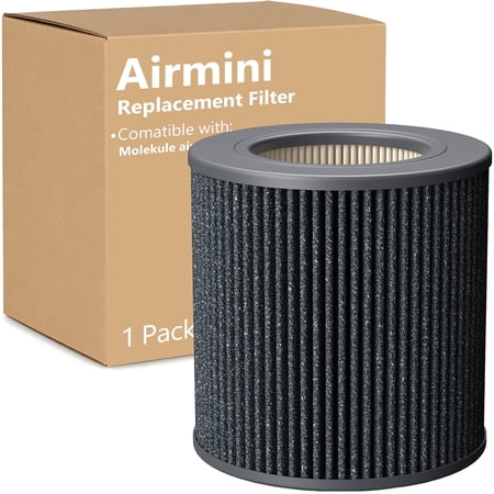 AiirWHeoa 1 pack Replacement Filter For Molekule Air Mini Air Purifier, PECO HEPA 3-in-1 Tri-Power Accessory