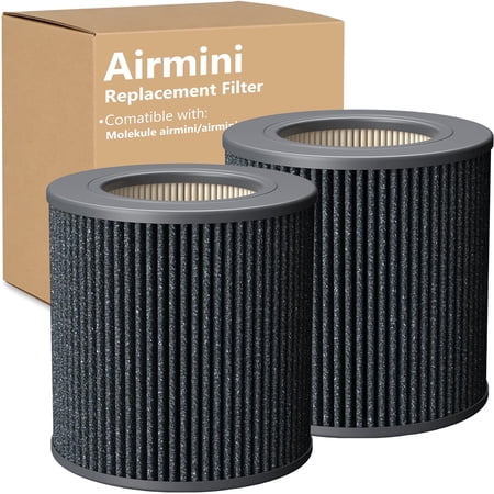 AiirWHeoa 2 pack Replacement Filter For Molekule Air Mini+,PECO-HEPA 3-in-1 Tri-Power Filter