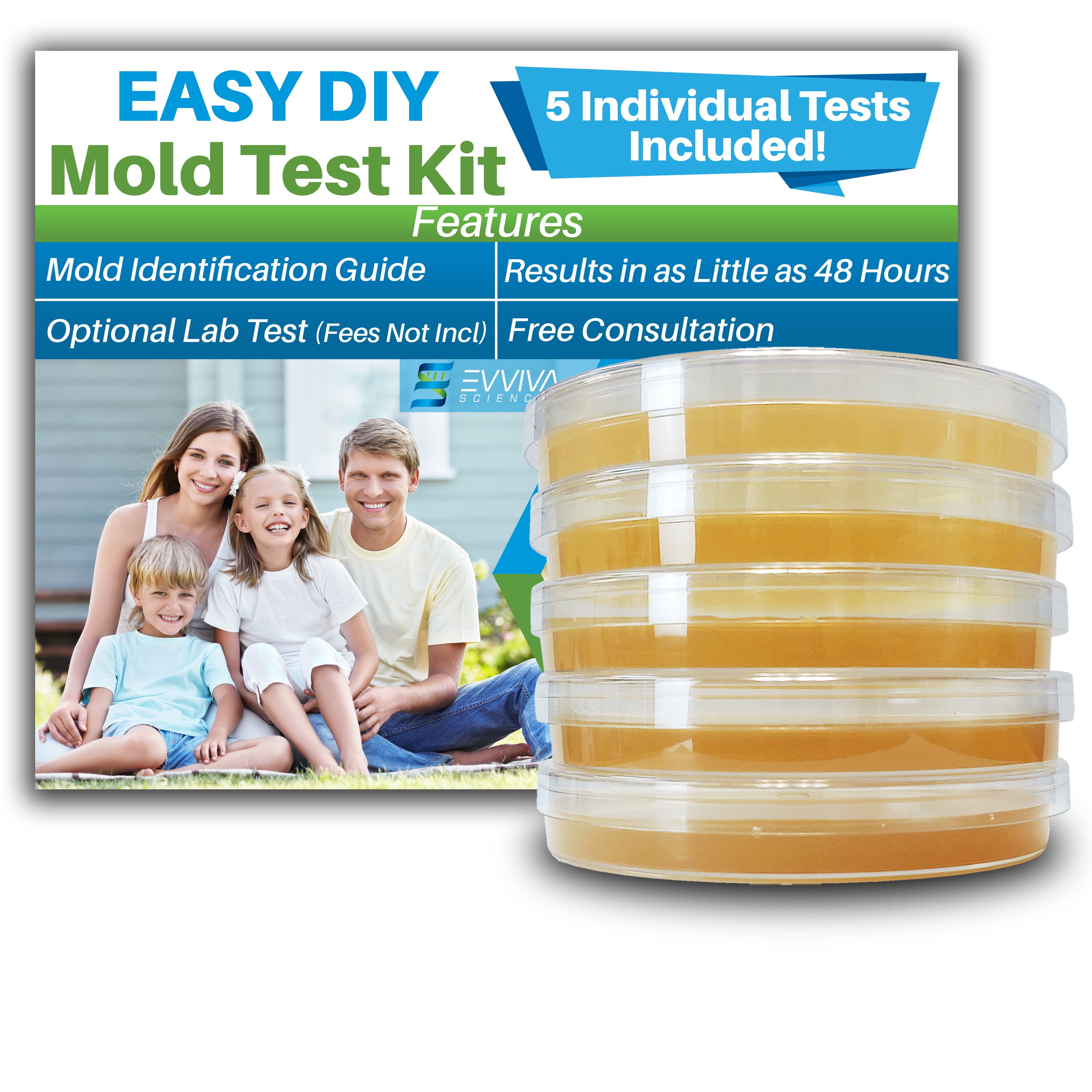 Aclare Mold & Yeast Test Kit – Aclare by Waterwise
