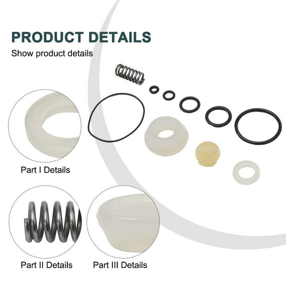 Air Nailer Accessory Kit T50 T64 F30 P625 1013 Pneumatic Nailer Seal Fittings B