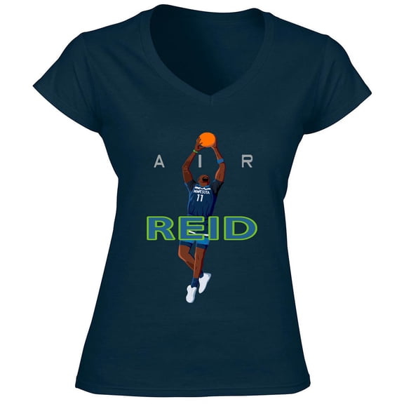 Air Naz Reid Minnesota LADIES V-NECK Shirt T-Shirt