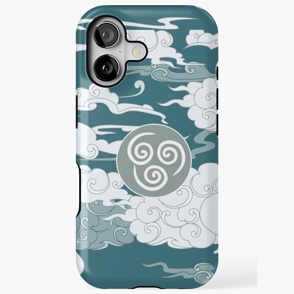 Air Nomad Mask Wind Element Minimalist Artistic Pattern Design Phone Case 17 16 15 14 13 12 11 Pro Max