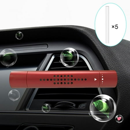 Air Outlet Car Air Freshener Car Diffuser Small Metal Creative Car Accsesories Easy to Install Diffuser Red