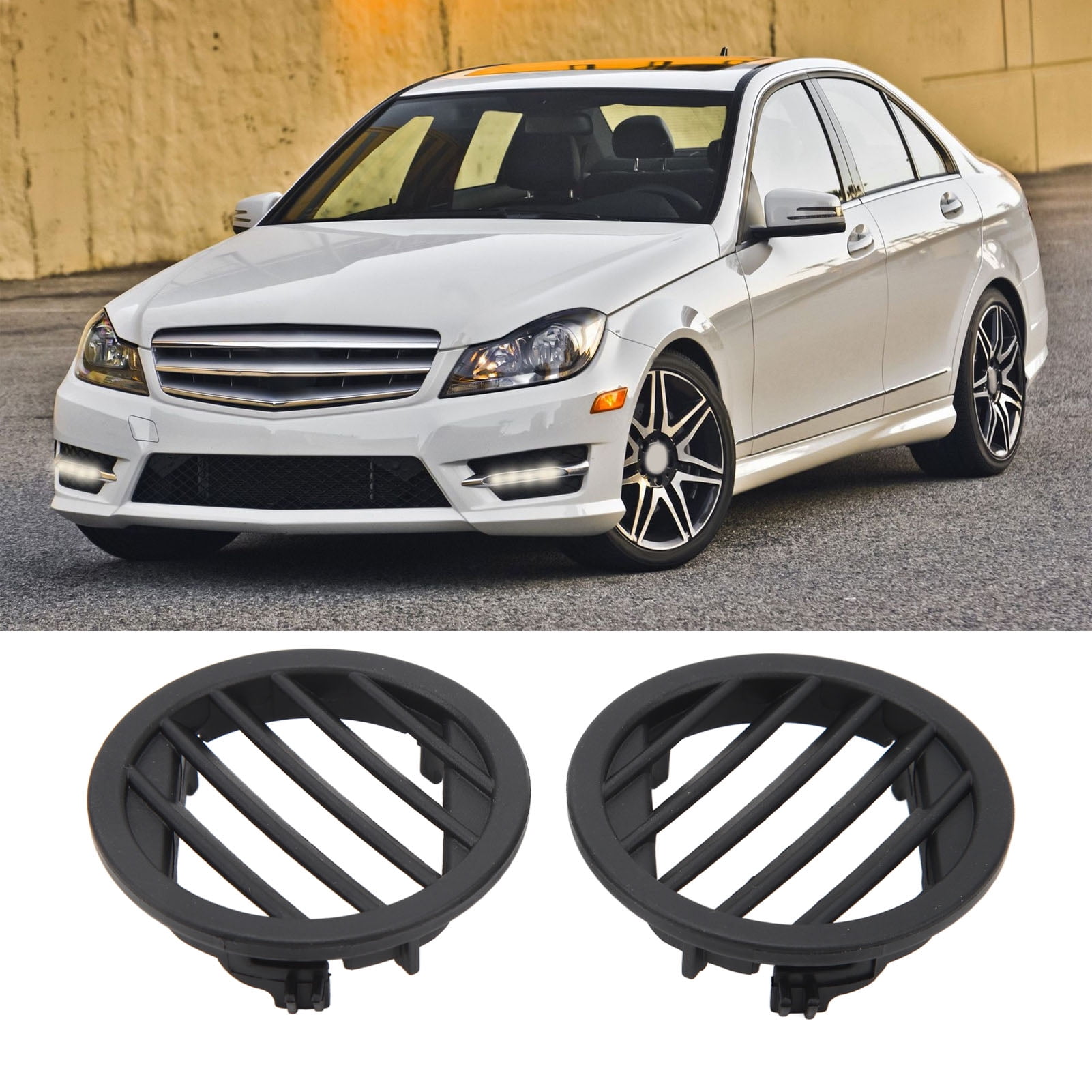 Air Outlet Grille Cover, Dashboard Air Vent Grill Left Right For W204 C