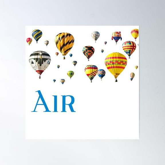 Air! Pagan Gift Poster Wall Art, Modern Wall Decor For Living Room Bedroom, 30x30 UNFRAMED