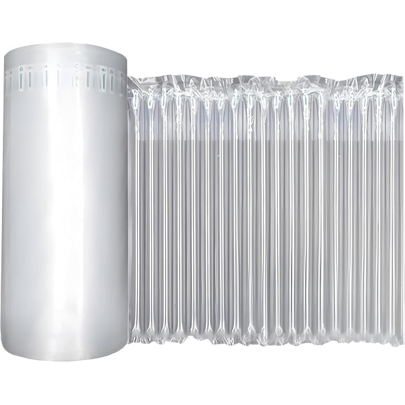 Air Pillows for Shipping Clear Air Packaging Bags Plastic Packing Bubbles Inflatable Air Bag Air Cushion Packing Materials Buffer Void Fill Cushioning with for Moving (15.6"x164 Feet/Roll)