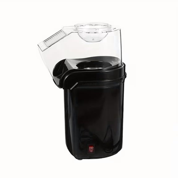 Air Popcorn Maker, Oil-Free Hot Air Popper, 8-Cup Capacity, One-Button Operation