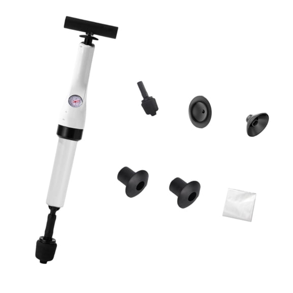 Air Powered Drain Cleaner Tool Toilet Pipe Blockage Removal For Sink Bathtubs