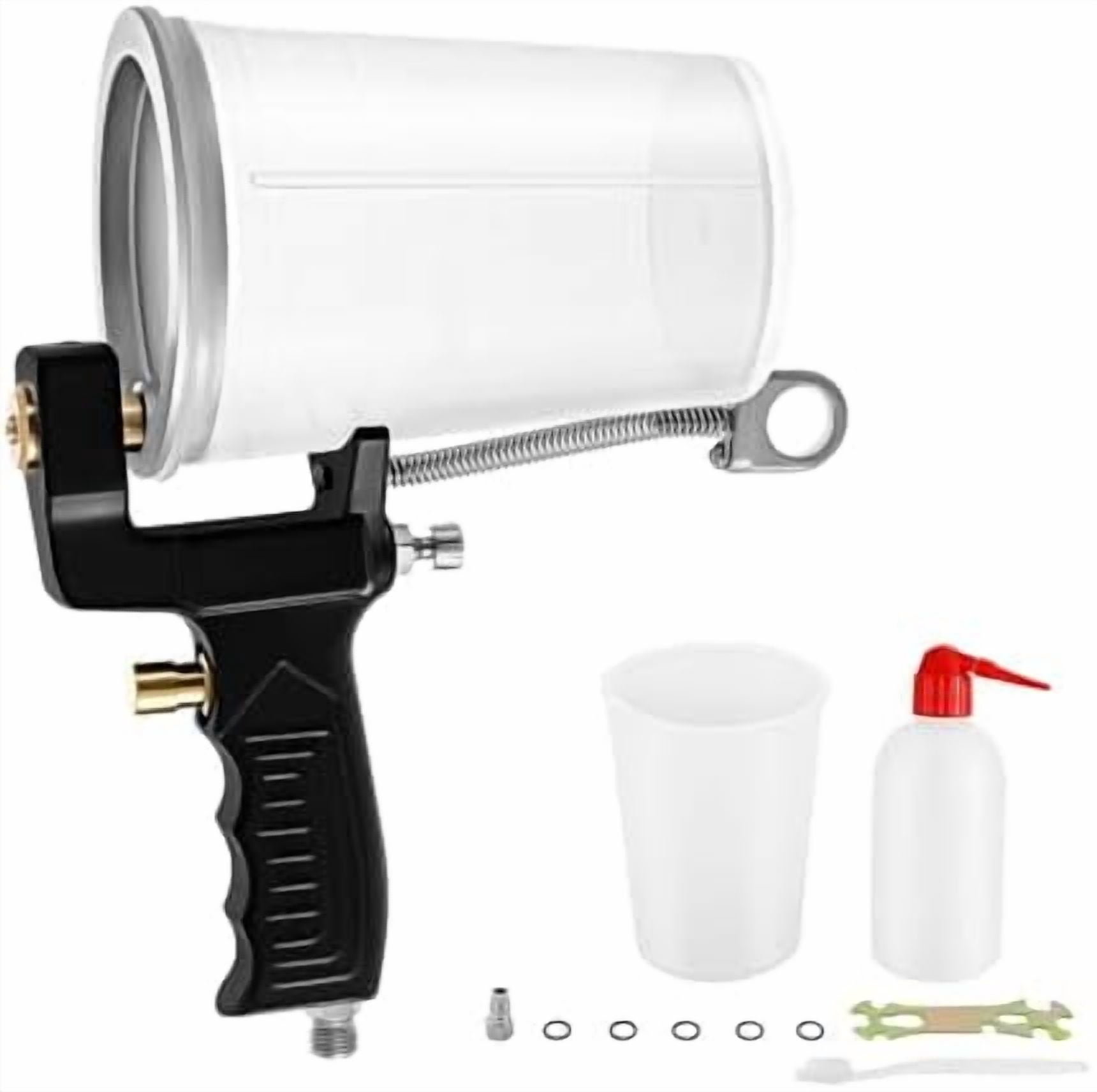 Air-Powered Gelcoat Spray Gun with 4mm Nozzle and 3 Cups, Gel Coat ...