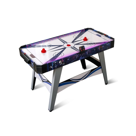 Air Powered Hockey Game Table with 2 Pushers and Pucks