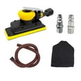 thumbnail image 1 of Air Powered Polisher Orbital Sander Rectangular Lightweight Compact for Furniture Making Repair Sectors, 1 of 9