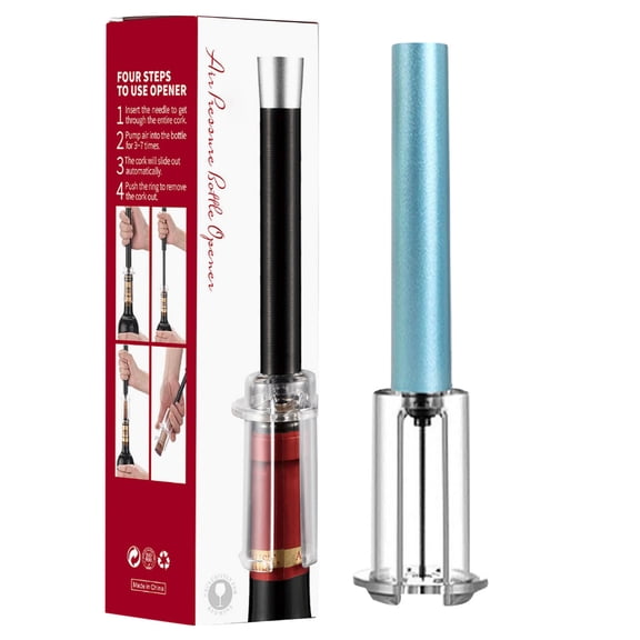 Air Pressure Effortless Corkscrew Cork Remover Tool for Easy Extraction
