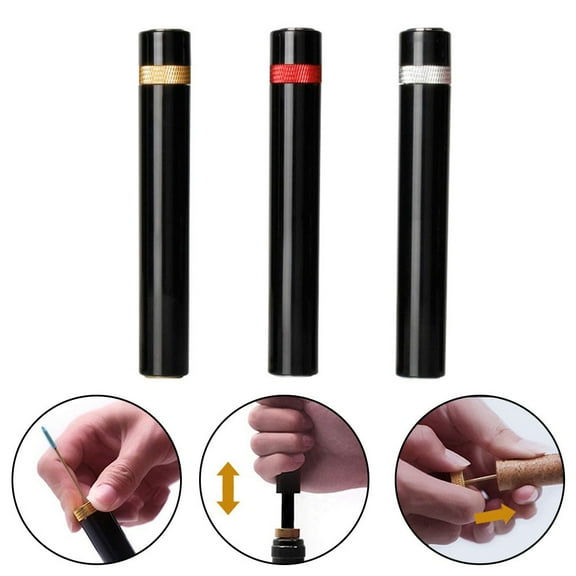 Air Pressure Pump Wine Opener Portable Stainless Steel Cork Remover Red YIWEI