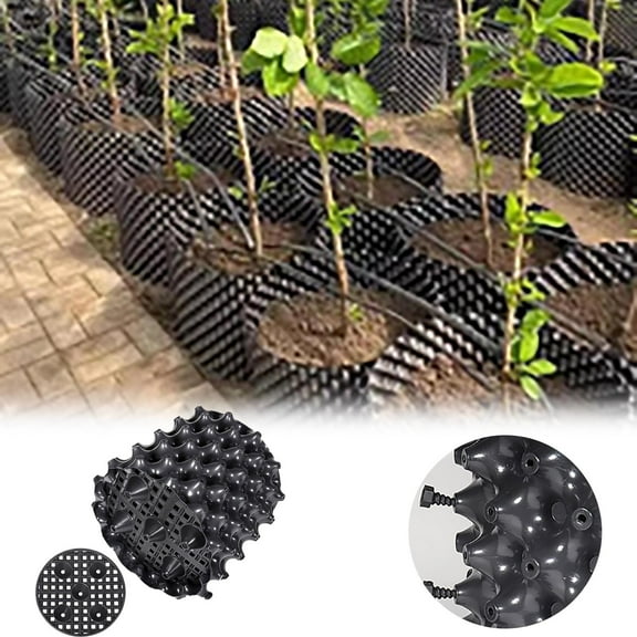 Air Pruning Container for Enhanced Root Management and Healthier Outdoor Garden Growth