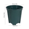 thumbnail image 1 of Air Pruning Plant Pot, Slotted Nursery Container For Orchid Herb Vegetable, Breathable Side Vents Prevent Root Binding For Indoor Windowsill Garden, 1 of 6
