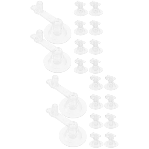 100 Pcs Air Pump Adapter Inflatable Nozzle Replacement Valve Adaptors for Swimming , Pool Floats, and PVC Inflatables