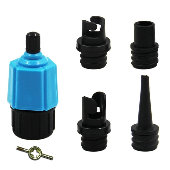 Air Pump Adapters Paddleboard Pump Adapter With 4 Air Valve Nozzles For Kayak