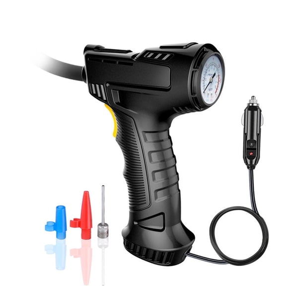 Air Pump For Car Tires With Digital Gauge, 150psi Tire Inflator Portable Air Compressor A-Ir Pump For Car Tires 12v Auto Tire Pump With Digital Pressure Gauge With Emergency Led Light