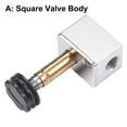 Air Pump Compressor Solenoid Valve Poweroff Vent Exhaust Valves Mute