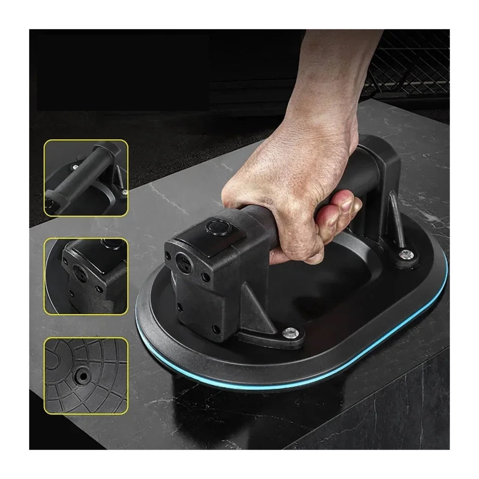 Air Pump Electric Vacuum Suction Cup Heavy Duty Vacuum Tile Adsorption ...