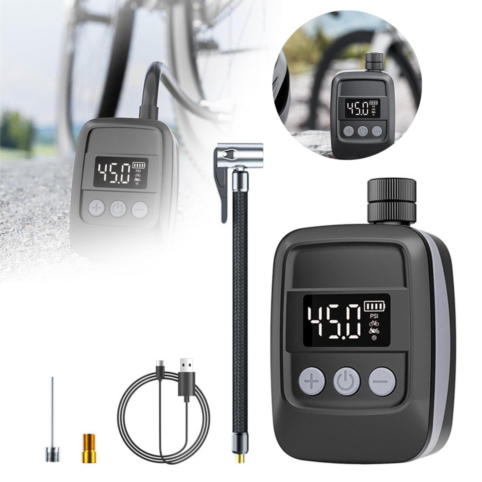 Air Pump Lowprice! Hanzidakd Pump Electric Mini Tire Inflator Portable