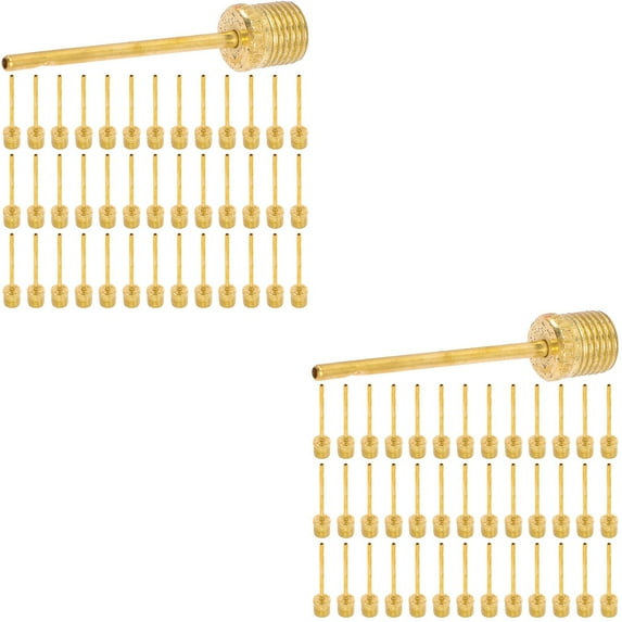 Air Pump Needle for Inflatables Basketball Needles 200 Pcs Inflator Inflation Metal Gloves Drainage