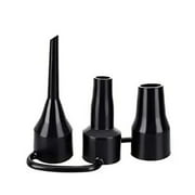 Air Pump Nozzle, Replacement Adapter Heads for Air Mattress Bed, for Family Pool Floats, Black, 3Pc Large Medium Small Mouth Set, LLLDMXY, Makeup Organizers