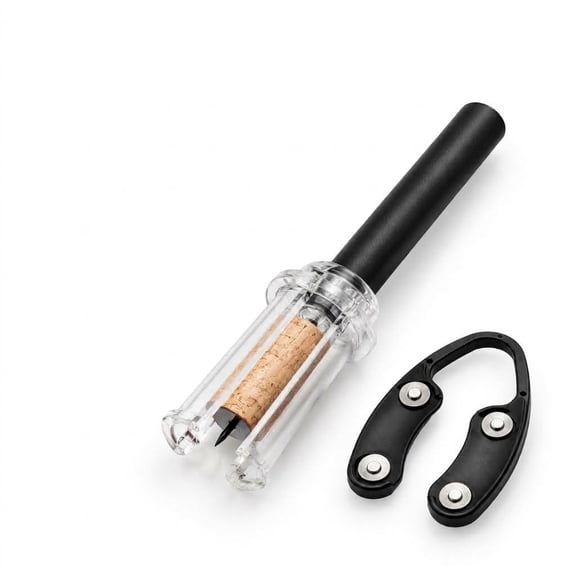 Air Pump Wine Bottle Opener Set With(2pcs).
