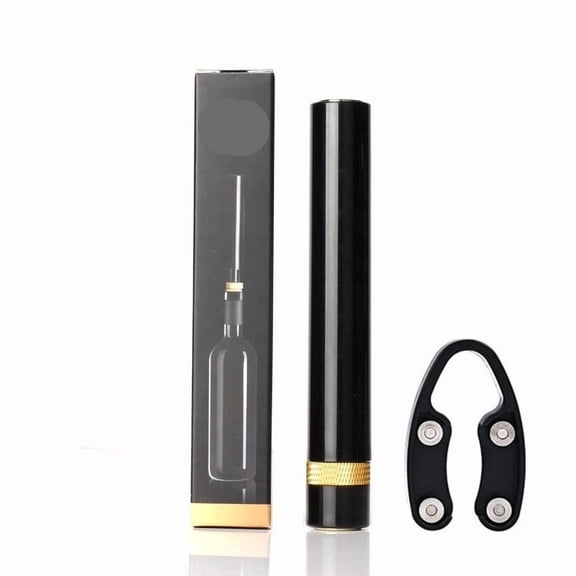 Air Pump Wine Opener Set Portable Stainless Steel Corkscrew Wine Accessories Air Pressure Openers ,Easy Dottle Opening