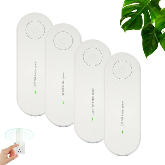 Air Purifier, 2026 New Plug-in Negative Ion Air Purifier, Remove Smell, Pollutants, Whisper Quiet, Filter Free, for Bedrooms, Toilets, Closets, Pet Room, Office (4 Pcs)