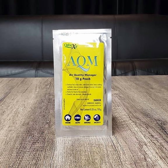Air Purifier | Car & Home. Eliminate Strong Odors Smoke and Musty Smells with Chlorine Dioxide, 10g