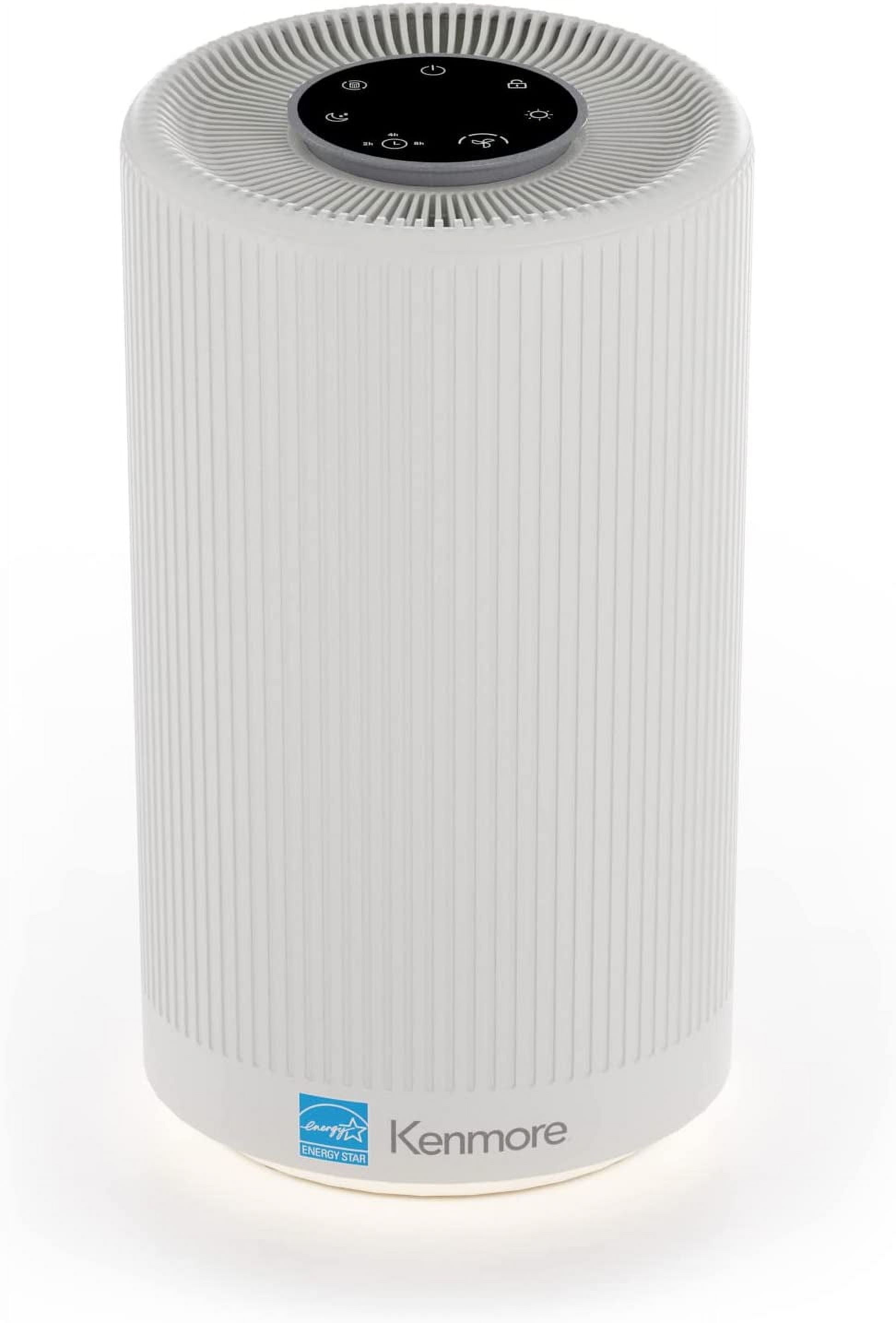 Kenmore PM1005 Air Purifier, 3Stage HEPA Filter, Up to 850 sq.ft