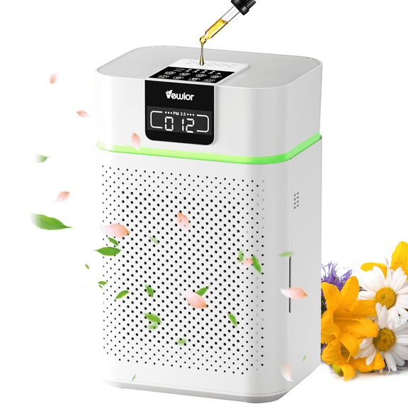 Air Purifier, Home Air purifier for Large Room Bedroom Up to 1560ft,H13 True HEPA Air Filter for Wildfire Smoke Pets Pollen Odor