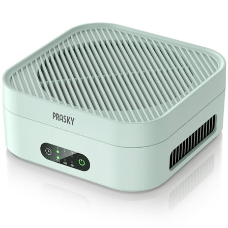 PRASKY Air Purifier for Home up to 600 Sq ft, Remove Smoke, Dust, Allergies (Green)