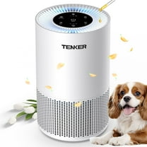 HEPA Air Purifier for Home up to 1200 Sq.ft, Air Purifiers for Allergies and Asthma, Bedroom, Pet Dander & Odor, Dust, Pollen, Wildfire/Smoke,  White