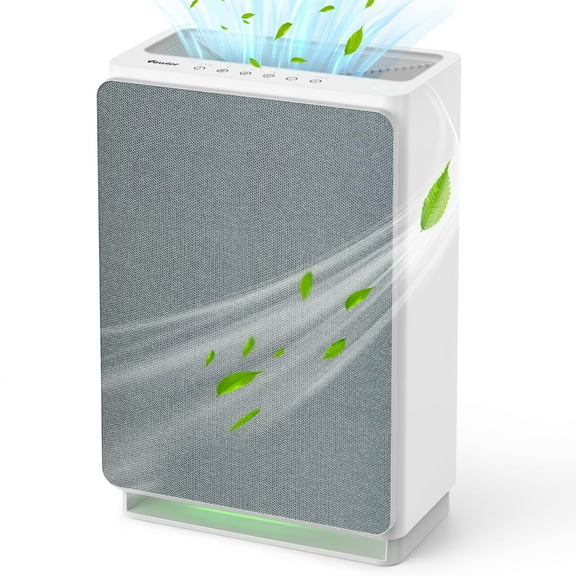 VEWIOR Air Purifiers for Home Large Room Up to 2160 ft, H14 True HEPA Air Purifier with Powerful 5 Stage Filtration