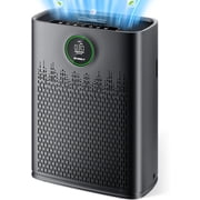 Air Purifiers for Home Large Room, with Smart Mode, PM2.5 Air Quality Display, 22dB Sleep Mode, Aromatherapy, Cover Up to 2300 Ft  with 2X-Purification & 360 Air Outlet