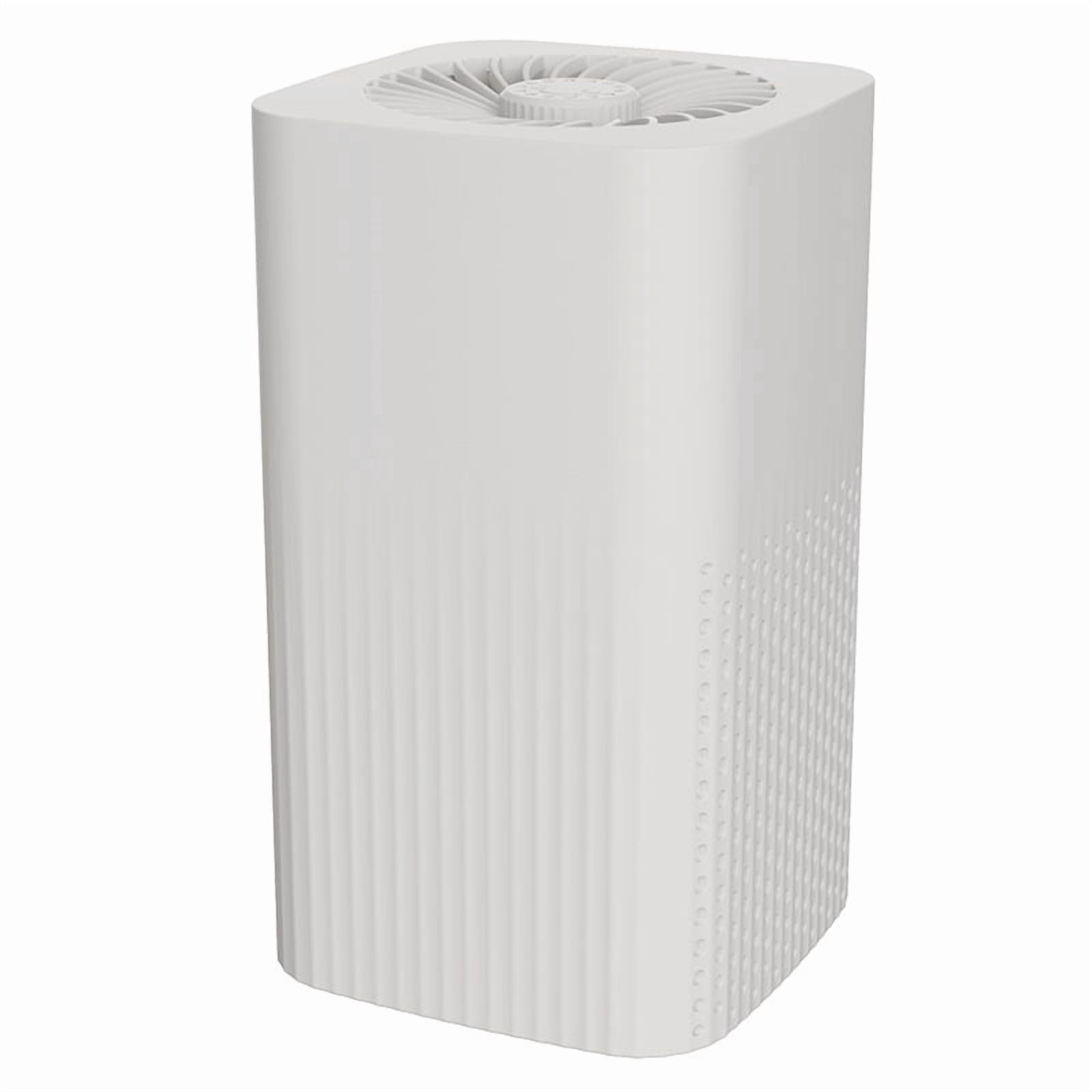 Air Purifiers Solar Powered Cleaner for Pollen Smoke Dusts Pets Dander Bedroom Car Dog House Chicken Office Living Room Kitchen White
