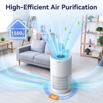 Air Purifiers for Home Large Room Up to 1500 Ft²,  H13 HEPA Air Filter Cleaner