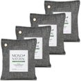 thumbnail image 1 of Air Purifying Bag 200g (4 Pack) | Premium Bamboo Charcoal Odor Absorber for Home & Car | Closet Odor Eliminator, Small Room Deodorizer & Car Air Freshener | Long Lasting Charcoal Bags, 1 of 4