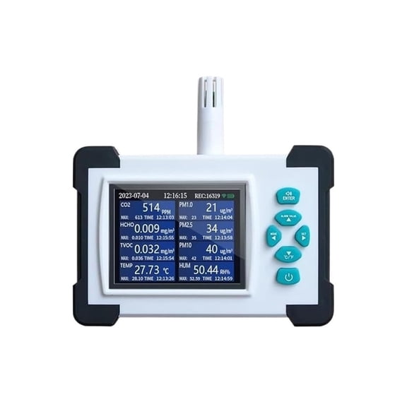 Air Quality Monitor, Gas Analyzer Co2 Air Monitor Multifunctional Gas Detector