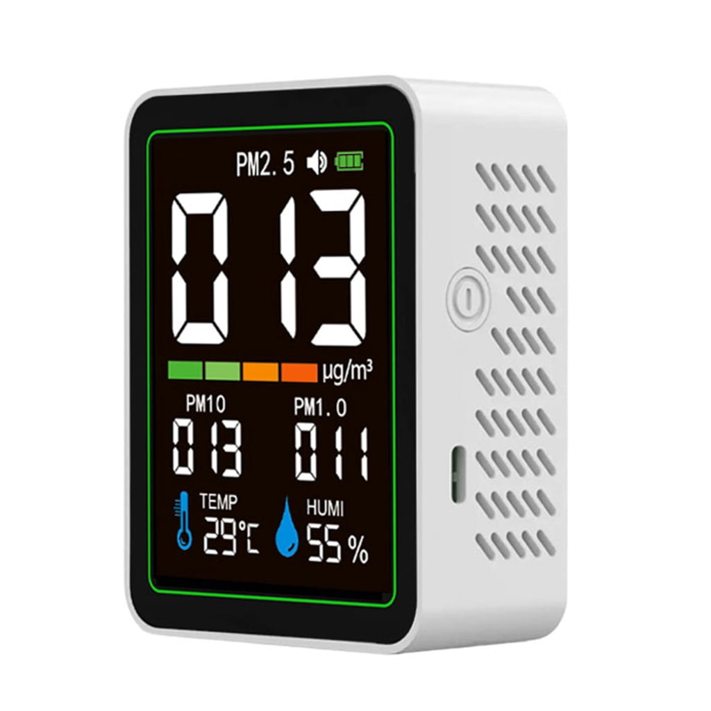 Air Quality Monitor for Realtime PM2.5 PM10 PM1.0 Temperature Humidity ...