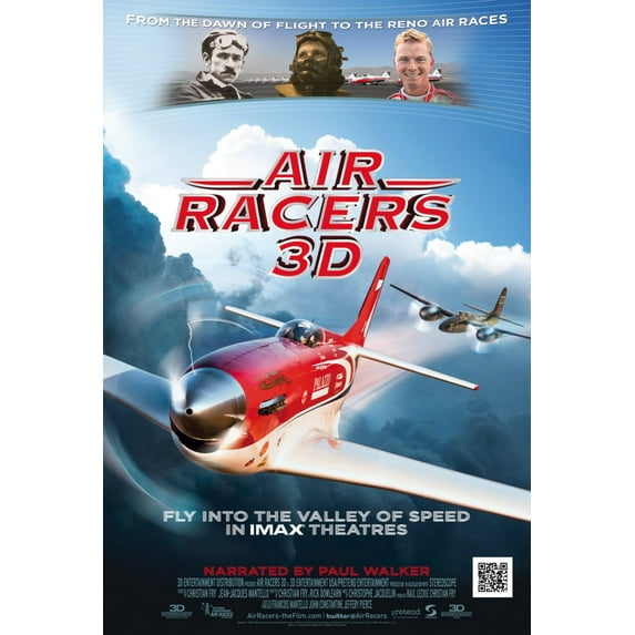 Air Racers Movie poster Metal Print 12"x16" Large Print on Metal 12x16 Square Adults Best Posters
