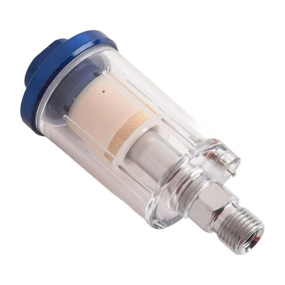 Air Regulator Gauge In-Line Oil Water Trap Filter Pneumatic Tools for Airbrush A